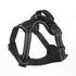 Adjustable Reflective Dog Harness — Black, Medium