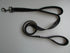 Double Handle Dog Leash — Black, 1.8 m
