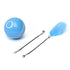Rechargeable Rolling Cat Toy Ball — Blue