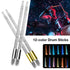 LED Acrylic Drum Stick Noctilucent Glow In The Dark Stage Performance Luminous Jazz 12 Colors Alternately Light For Performance